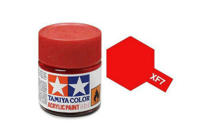 Краска XF-07 красная акрил матовая (Flat Red) 10 мл.