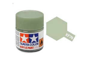 Краска XF-76 серо-зеленая IJN акрил матовая (Flat Gray Green IJN) 10 мл.