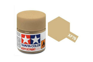 Краска XF-78 бежевая деревянная палуба акрил матовая (Flat Wooden Deck Tan) 10 мл.