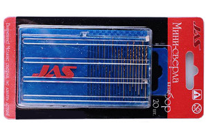 Сверла набор JAS 4278 0,3-1,6 мм 20 шт. HSS 6542, нитрид-титановое покрытие